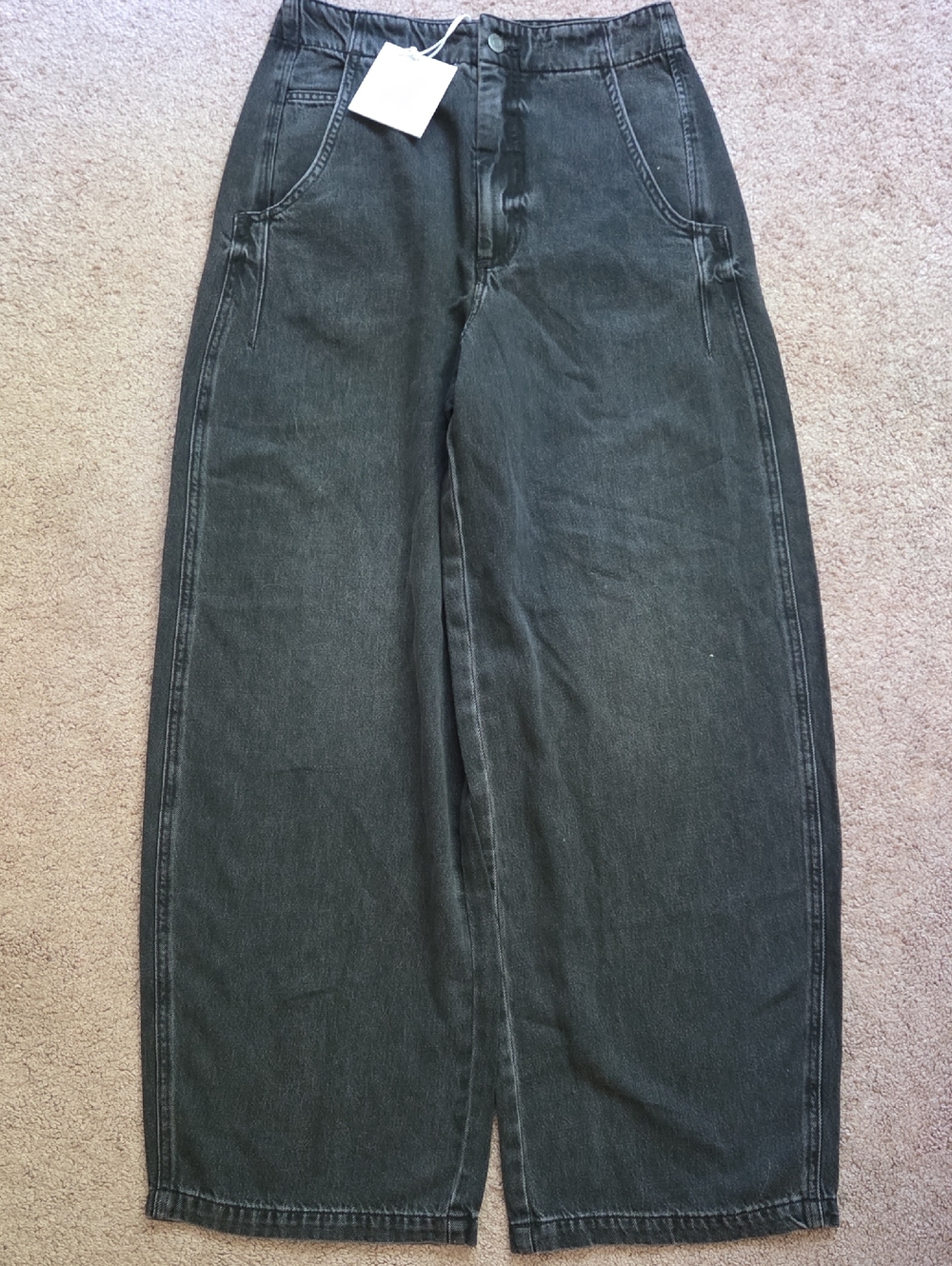 *NWT* PISTOLA Black Wide-Leg Jeans - "Lottie"